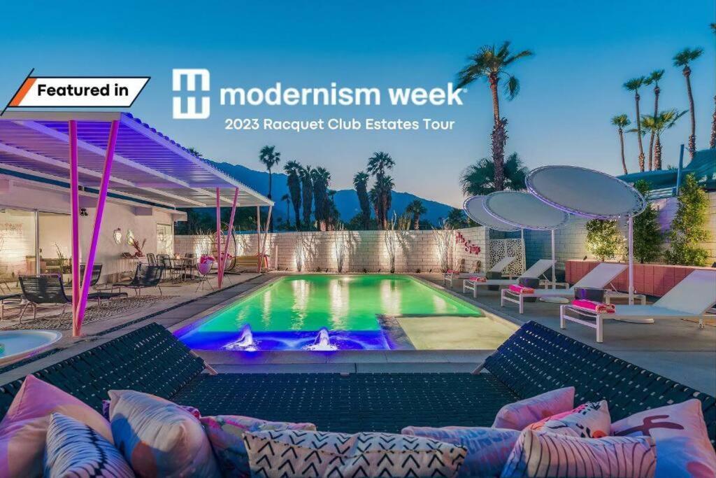 Alexander: Retro Chic Oasis 2023 Modernism Showcase House Palm Springs Dış mekan fotoğraf